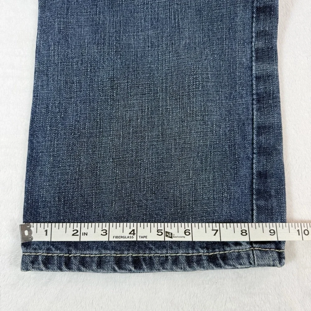 Ariat Mens Low Rise Boundary Boot Cut Jeans M4 Denim Mens Sz 36X32 Blue Western